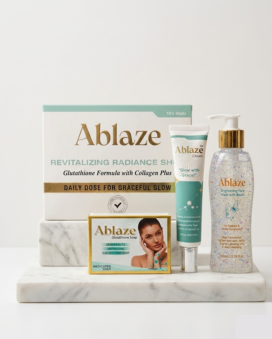 Ablaze Complete Glow Kit — Inside & Out Brightening Package