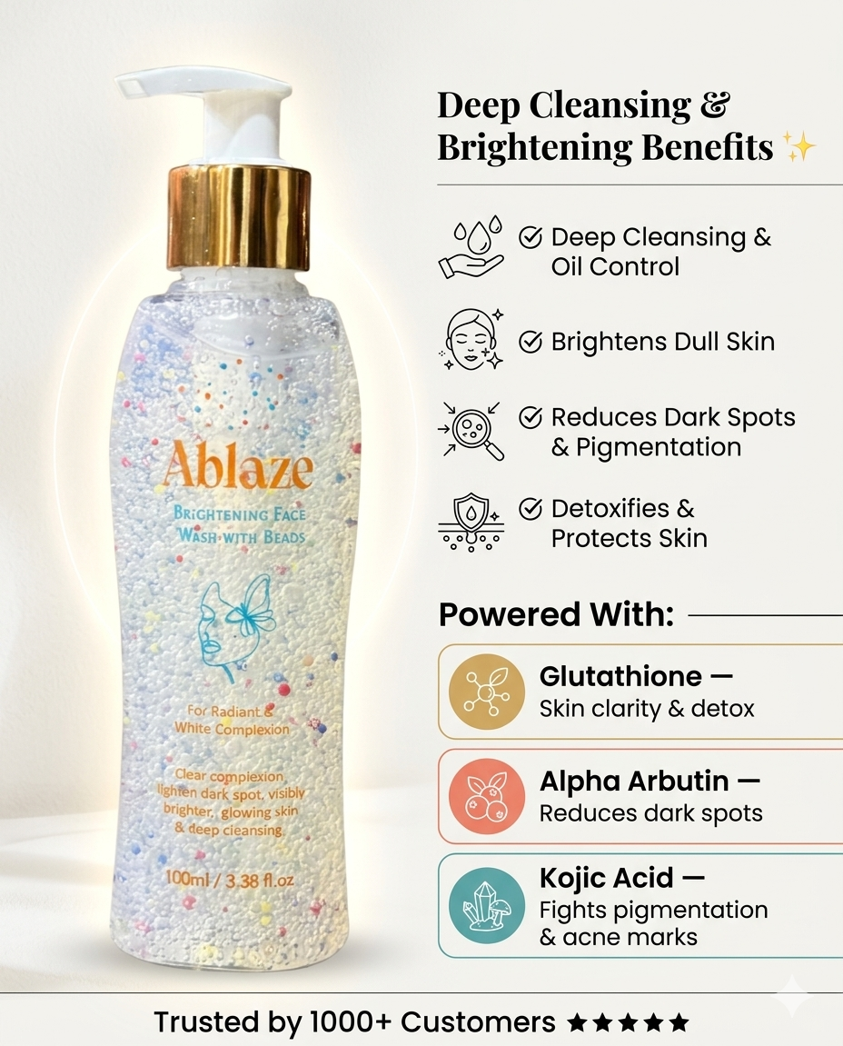 Ablaze | Brightening Face Wash with Beads