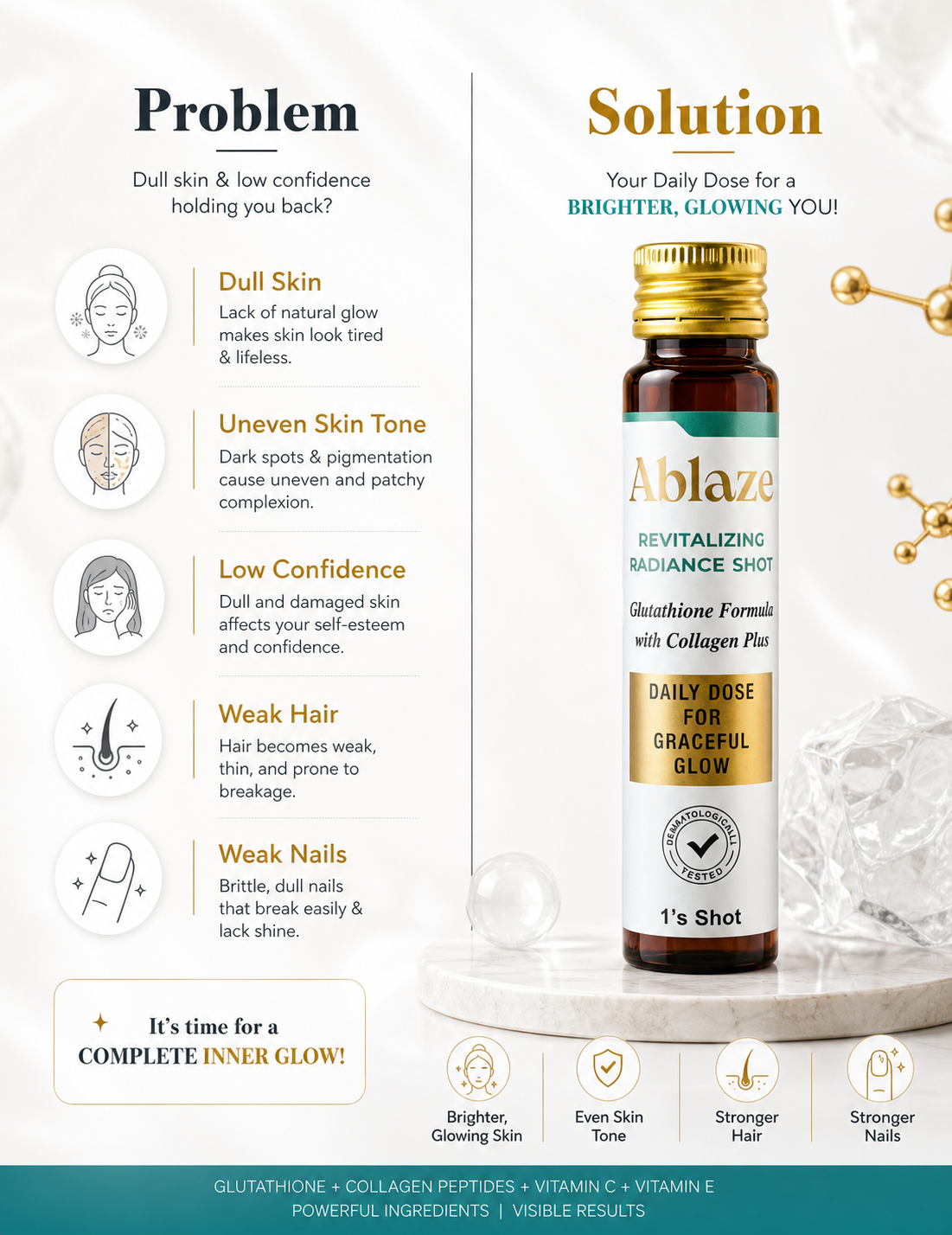 glutathione oral shots benefits 6 health of Lurezorg L-Glutathione &Vitamin C Oral