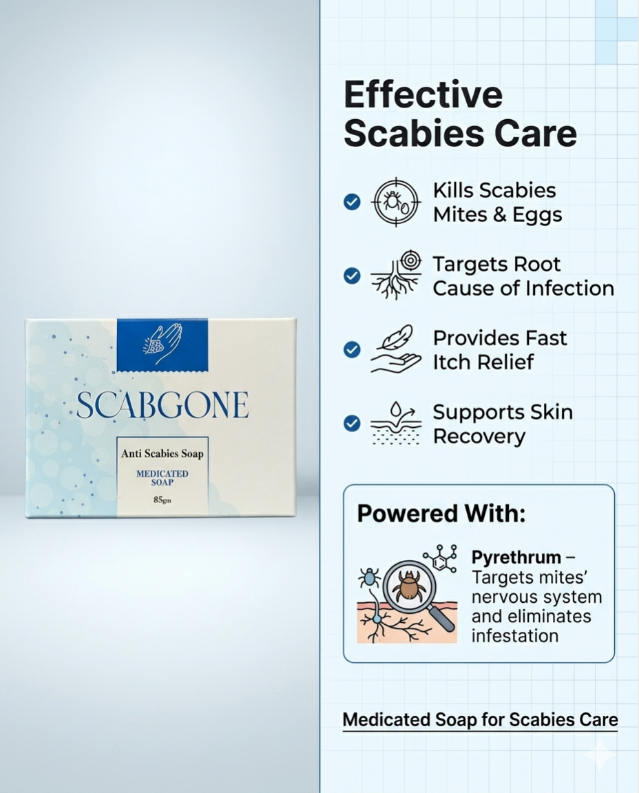 Scabgone | Anti Scabies Soap
